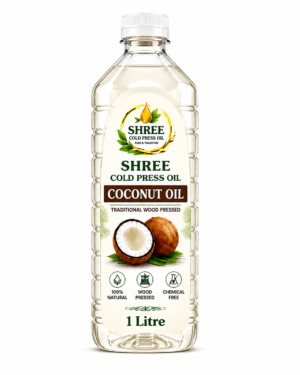 shree cold pressed coconut oil ( 1 litre )